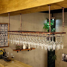 JHGJBJ Bottiglia di Vino Ciondolo in Metallo Rack Casa E Cucina, Altezza Regolabile: 30-60 Cm (120x35cm)
