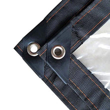 UG1 Tarpaulin Impermeabile, Tarps Trasparenti con Occhielli, 3x10m, Copertura del telone, anticorrosione, Ottimo per Tenda a baldacchino a telone, Barca, Piscina,1x1m