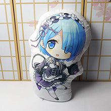 XKMY Re Life in un mondo diverso da zero cuscino giocattolo Anime Rem breve peluche farcito carino ragazza bambola double face federa 50 cm cuscino