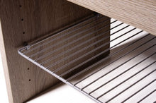 Germania AZ 3027-167-Sgabello/scarpiera, 76 x 53 x 35 cm, in Rovere Scuro Decor