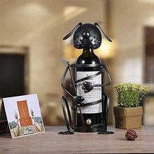 SILOLA Creativo Ferro battuto Cane Golf portabottiglie Artigianato in Metallo casa Soggiorno Tavolo armadietto del Vino Decorazione Arredamento