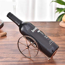 BEANKI Portabottiglie per Vino, Espositore per Vino Rosso in Metallo retrò, Portabottiglie per Vino da Appoggio Supporti per Ripostiglio da Appoggio Decorativi Portabottiglie da Tavolo