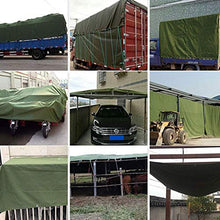 HQQ Telo Antipioggia Resistente all'Usura for coperture for Esterni Telo for Suolo Verde 600g / m² (Size : 3x4m)