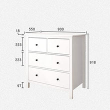 N/Z Attrezzatura per la casa Articoli per la casa Scarpiera/Armadietto Cassettiera Bianca in Stile Cassettiera Multifunzionale ad Alta capacità Scarpiera