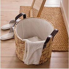 Cestini per Abiti Vestiti Varie Snack Toys Scatola di Immagazzinaggio Cestino Bin Seaweed Tessuto A Mano Camera da Letto Soggiorno TG,30 * 23Cm