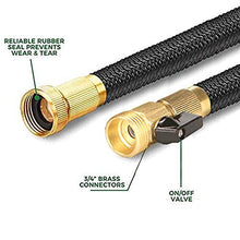 N/AA Outdoor Portatile Pulito Irrigazione Pistola Ad Acqua Automatico Telescopico Tubo Ad Alta Pressione Lavaggio Auto Giardino Irrigazione Pistola (Nero-Standard Europeo, 7.5m)