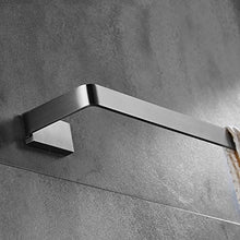 Hyzb Portasciugamani, portasciugamani per Bagno, portasciugamani a Parete Spazzolato, monoblocco, Acciaio Inox 304 (Size : 40cm)