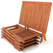 Deuba Set da Pranzo Sydney Light Giardino 4+1 Pezzi Tavolo e sedie Esterno Legno Acacia Certificato FSC terrazzo Balcone