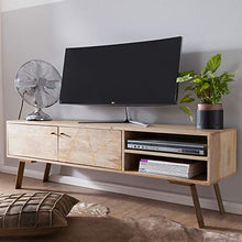 KADIMA Design TV Lowboard Garda in Legno massello TV comò Armadio Landhaus TV
