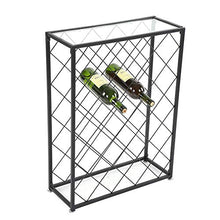 Portabottiglie per vino, espositore per vino Scaffale per vino Portabottiglie da 32 bottiglie, cucina per bar da casa