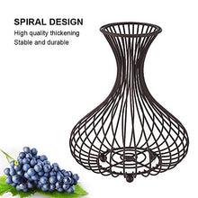 zyl Portabottiglie in Sughero per Vino Tappo in Sughero per Bottiglie retrò Cestello in Metallo Contenitore in Sughero in Ferro Raccoglitore per Ornamento da Cucina Regalo Decorazione Domestica