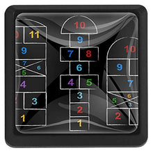 Gioco della campana 3 PCS Pomelli per Porta, Pomolo per Mobile, Pomelli per Mobili con Viti, Maniglia per Armadietto, Pomelli per Porta, Pomelli per Cassetti per Porta, Armadio, Cassetto e Credenza