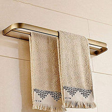 JKCKHA Northern Europe. cremagliera da Bagno Scaffale Bagno Ripiani Rack Gancio di Rame Doppia cremagliera/Bar Appeso Una Pastorale