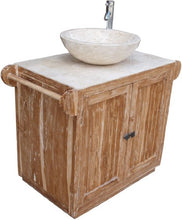 Guru-Shop Lavabo, Lavabo, Marmo Bianco Antico - Modello 1, Marrone, 80x96x52 cm, Lavabi, Lavabi Vasche da Bagno