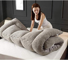 Materassi Futon Addensare Futon Materasso per Pavimenti Morbido Pieghevole Pieghevole Materasso Portatile Doppio Singolo Futons Giapponese Giapponese Tatami Rotolo Materasso Pieghevole-C_100x200