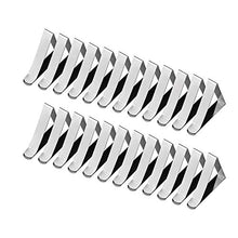 GAKIN - Clip per tovaglia in acciaio inox, con clip triangolare, 5 cm, 24 pezzi