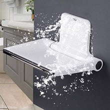 Z-SEAT Sgabello da Bagno Pieghevole Sgabello da Ingresso Contro Il Muro può sopportare un'installazione di Fori da 200 kg Antiscivolo e Senza accumulo di Acqua Angoli arrotondati Bag