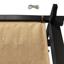 Rete parasole YXX Pannello di Protezione for Tende da Sole con Paralume al 90% for Patio, Tenda da Sole, Copertura for pergola, tettuccio - Retina Leggera Resistente ai Raggi UV con Occhielli