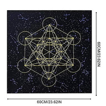 Tovaglia Di Carte Dei Tarocchi, Tovaglia Di Carte Dei Tarocchi Dell'altare Tarocchi Di Pentacoli, Tovaglie Di Carte Di Divinazione Dei Tarocchi Astrologia, Per Gli Appassionati Di Tarocchi, Psicologi