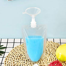 YARNOW 30Pcs Flaconi Liquore Bevande Sacchetto Viaggio Alcol Succo di Viaggio Sacchetti di Plastica per Liquori per Sneak Drink con Imbuto - 200Ml