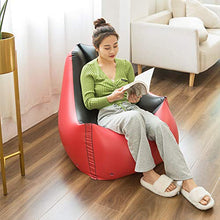 POHOVE - Divano gonfiabile pieghevole, in PVC, comodo divano gonfiabile, design ergonomico, per adulti e bambini