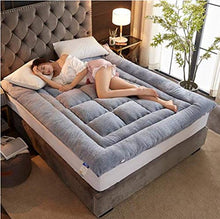 YOLL Materasso Tatami Giapponese Ispessimento Materasso Futon Pieghevole in Peluche, Materassi Letto futon Soggiorno Tappetino Yoga Tappetino Universale Quattro Stagioni Allevia Il Mal D