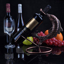 LHQ-HQ Wine Rack vitivinicolo europeo creativo Rack epoca in ferro battuto ornamenti di modo della decorazione di casa, Soggiorno Cucina casa di immagazzinaggio del ferro del basamento della mensola S