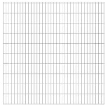 honglianghongshang Barriere e recinzioni Pannelli per recinzioni Set Pannelli Recinzione Giardino 2D 2008x2030 mm 22 m Argento
