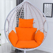 eewopjkj Cuscini per sedili Cuscini per sedie Rotondi in Vimini da Appendere in Rattan Cuscino per seggiolino con Nido d'uovo Altalena Cuscino per sedili per Patio Solido Cuscino Trapuntato per pavim