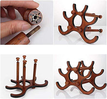 Scaffale Legno Porta Vino Pratico Scaffale Per Bottiglie Di Vino Portabottiglie Per Vino - Decorazioni Per La Casa Portabottiglie, Può Contenere 6 Bottiglie Di Vino Rosso