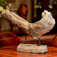Elegante Semplicità Nordic Stump in Legno Vecchio Styling American Retro Arte Antica Regalo Di Nozze Resina Decorazione da Tavolo Portabottiglie Portico Bar Decorazione Bella Ed Elegante, HJJ