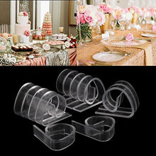 Faguo 12Pcs Tovaglia di plastica Trasparente Tovaglia da Tavolo Clip Morsetto Supporto Festa Picnic Casa