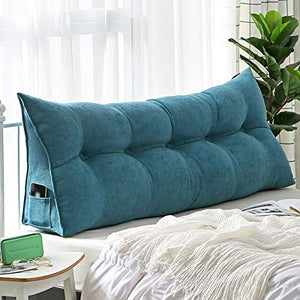 YAHAO Cuscini Testiera da Letto Testiere Capezzale Supporto BedHead Cuscino Supporto Letto Cuscino Cuscino Morbido Borsa Lettura Dimensione Cuscino Testiera Schienale,D-120 * 50cm