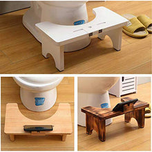 LTINN Sgabello da Toilette, Sgabello da Bagno in Legno massello da Bagno Posizione da Sgabello in Legno, per la Salute Vasino Tozzo, Sgabello da Antiscivolo