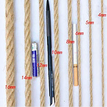 YINUO, rete da giardino, rete a rete per decorazione da parete intrecciata a mano, ideale come decorazione per scale, balcone, negozi di abbigliamento, personalizzabile, Beige-8 mm., 1x1m