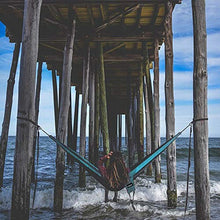 Unigear Amaca da Campeggio Portatile, 210T Singola/Doppia Paracadute in Nylon per Viaggi All'aperto Escursionismo Spiaggia del Giardino del Cortile, con Extra Maschera per Gli Occhi 320cm*200cm