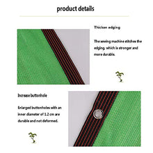 Rete Ombreggiante 85% di polietilene protezione solare Ombra Panno Verde Anti-UV Utilizzato for la copertura vegetale Balcone giardinaggio Patio Telo Ombreggiante ( Color : Green , Size : 4x5m )