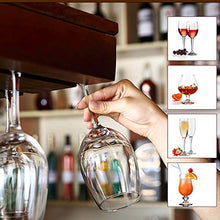 MYHZH Parete Wine Rack, Bar Wine Glass Vintage Hanging Rack, sotto Il Governo Coppa scaffale, Restaurant Cafe Organizzazione Cucina e deposito Shelve