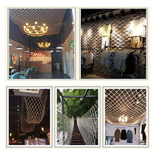 WaiMin Bambini Rete da arrampicata all'aperto Balcone Protezione scale Rete retrò Decorazioni Foto Decorazione Rete da parete Rete da soffitto Rete di sicurezza for bambini Rete anticaduta Tessuto a m