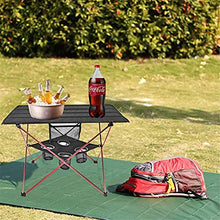 Tavolo da picnic all'aperto Tavolo da campeggio Pieghevole Picnic Table Portable Pieghevole Campeggio Picnic Table Party Cucina Giardino all'aperto Giardino BBQ in alluminio per cucina all'aperto Gard