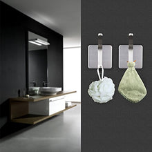 ZUNTO 3M Ganci Portasciugamani Adesivo Gancio Appendiabiti a Parete Asciugamano Ganci Accappatoio Gancio Acciaio Inox bagno Cucina, 4 Pezzi