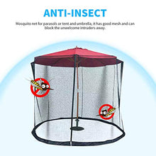 Zanzariera Per Ombrelloni Tenda Copertura per ombrellone da esterno a sbalzo Zanzariera per ombrelloni rete per ombrelloni rete per ombrellone da giardino rete per ombrellone zanzariera a sbalzo