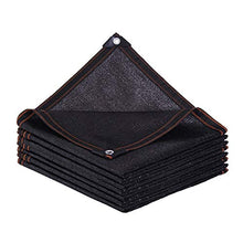 Senza marchio DANDAN Rete Ombreggiante Rete Anti-età Rete Ombreggiante Rete Ombreggiante Patio/Balcone/Serra/Rete Isolante per La Casa Nero 12 Pin (Size : 5 * 10m)