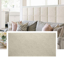 Isolbau Pannello da parete decorativo, cuscino da parete, in tessuto, 3D, decorazione da parete, per camera da letto, letto, testiera per letto, diverse dimensioni (60 x 60 cm, sabbia)