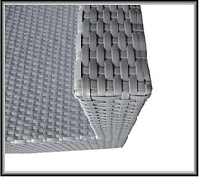Bagno Italia Divano Rattan 10 posti Grigio Set Poltrona Giardino Esterno tavolino Vetro I