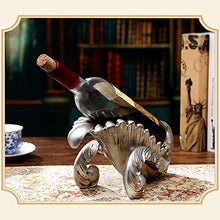 No brand per mensola SyLeaf Forma Creativa scaffale del Vino Rosso del Supporto dello scolo Rack Bottiglia Ornament Resina della Decorazione della casa
