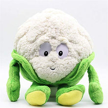 XSDF 25 cm frutta e verdura peluche giocattoli morbidi cuscini decorazione casa fragole broccoli anguria bambole ragazze bambini regali giorno (25 cm, mirtillo)