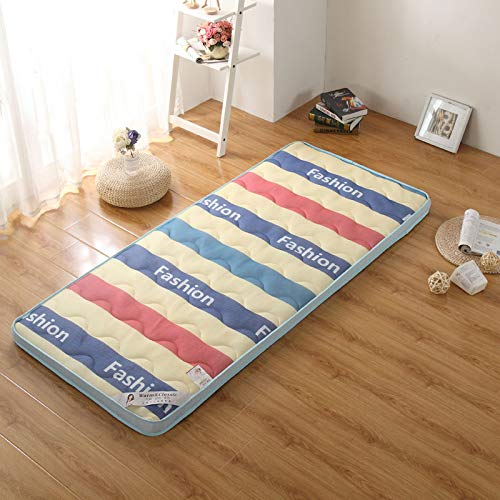YANKE Materassi Spessi di Tatami materassi Student materassi dormitorio Non Slip futon Pieghevole Materasso-A-0.8x1.9m