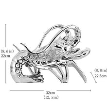 Portabottiglie da tavolo Wine Rack Rack domestici creativi Lobster vino, Resina Premium Wine basamento della bottiglia for la cucina casa della decorazione della stanza Portabottiglie e armadietti da