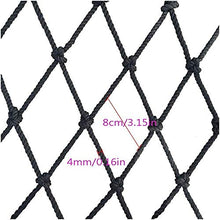 Protective net decoration / Sicurezza bambini esterna Ringhiera netto, nero scherza l'animale domestico del gatto Protezione netto Balcone Stair sicuro netto della corda tessuto rimorchio del camion n